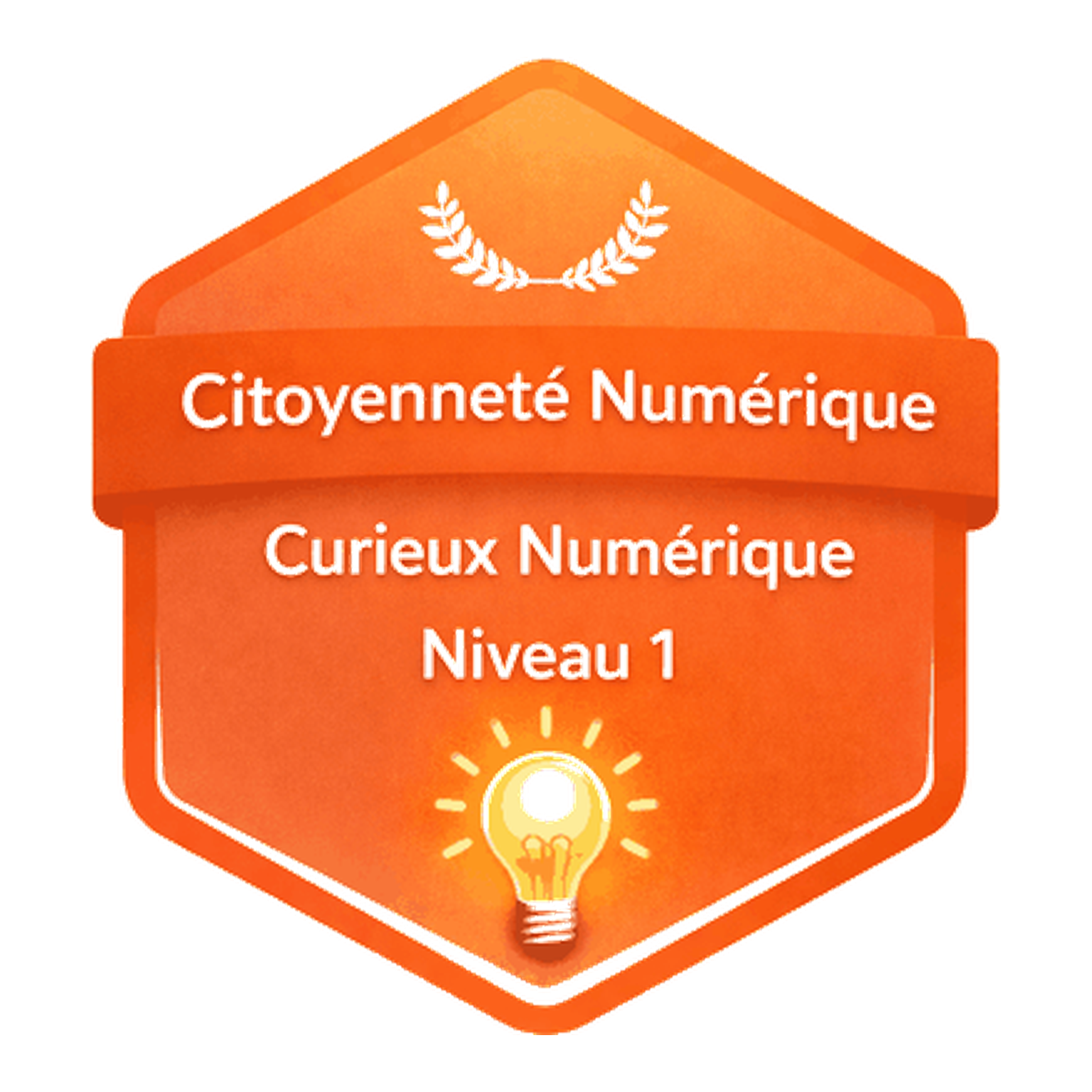 Badge Graphic for Curieux numérique