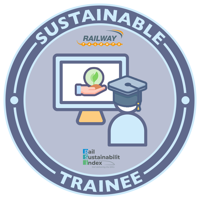 Badge Graphic for Sustainable Trainee