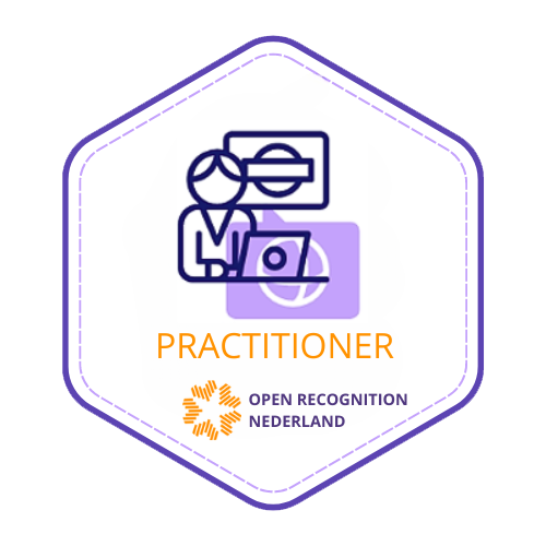 Badge Graphic for Practitioner - Praktijkbeoefenaar