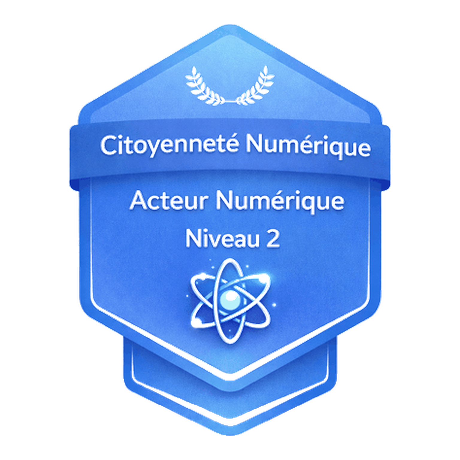 Badge Graphic for Acteur numérique