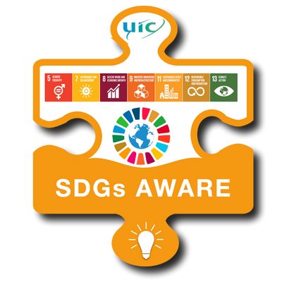 Badge Graphic for SDG Aware