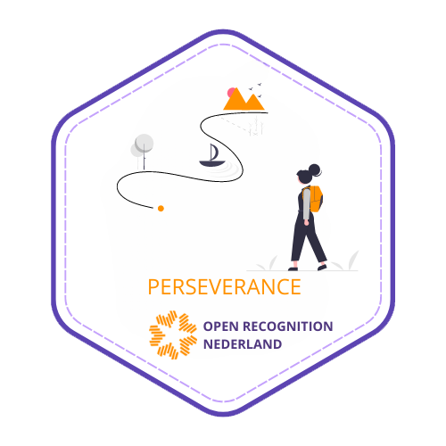 Badge Graphic for Perseverance - Doorzettingsvermogen